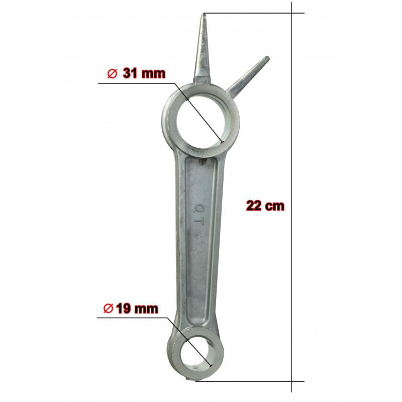 Casa si Gradina - Electrice - Echipamente electrice - Accesorii compresoare - Piston, inele, biela pentru compresor de aer diametru 90mm B-KIT.90MM Barracuda - Infinity.ro