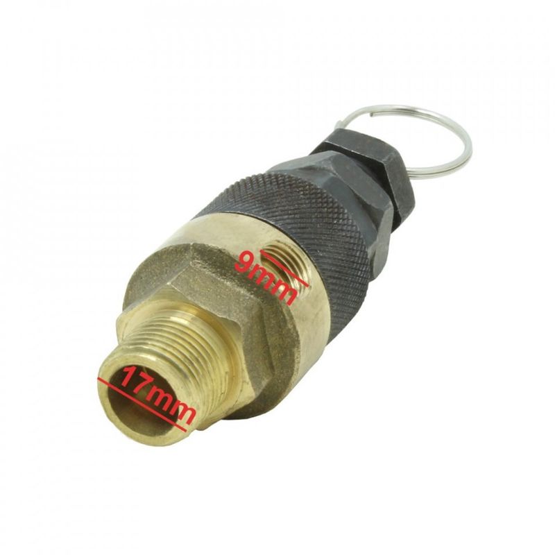 Casa si Gradina - Electrice - Echipamente electrice - Accesorii compresoare - Supapa de siguranta pentru compresor de 3/8 " 8 bari B-AC0046 - Infinity.ro