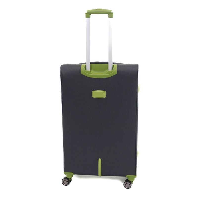 Sport si Outdoor - Articole de voiaj - Trolere - Troler Superlight, 78X47x29 cm, 3.6 kg, extensibil 30%, gri / verde - Infinity.ro