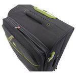 Sport si Outdoor - Articole de voiaj - Trolere - Troler Superlight, 78X47x29 cm, 3.6 kg, extensibil 30%, gri / verde - Infinity.ro