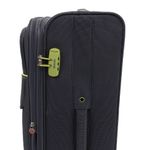 Sport si Outdoor - Articole de voiaj - Trolere - Troler Superlight, 78X47x29 cm, 3.6 kg, extensibil 30%, gri / verde - Infinity.ro