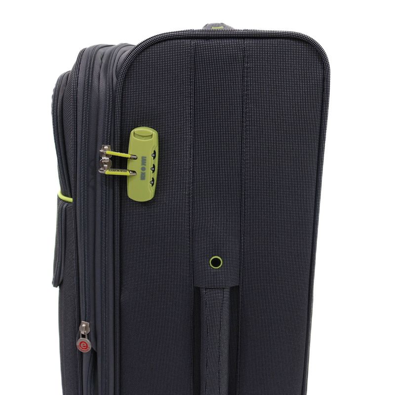 Sport si Outdoor - Articole de voiaj - Trolere - Troler Superlight, 78X47x29 cm, 3.6 kg, extensibil 30%, gri / verde - Infinity.ro