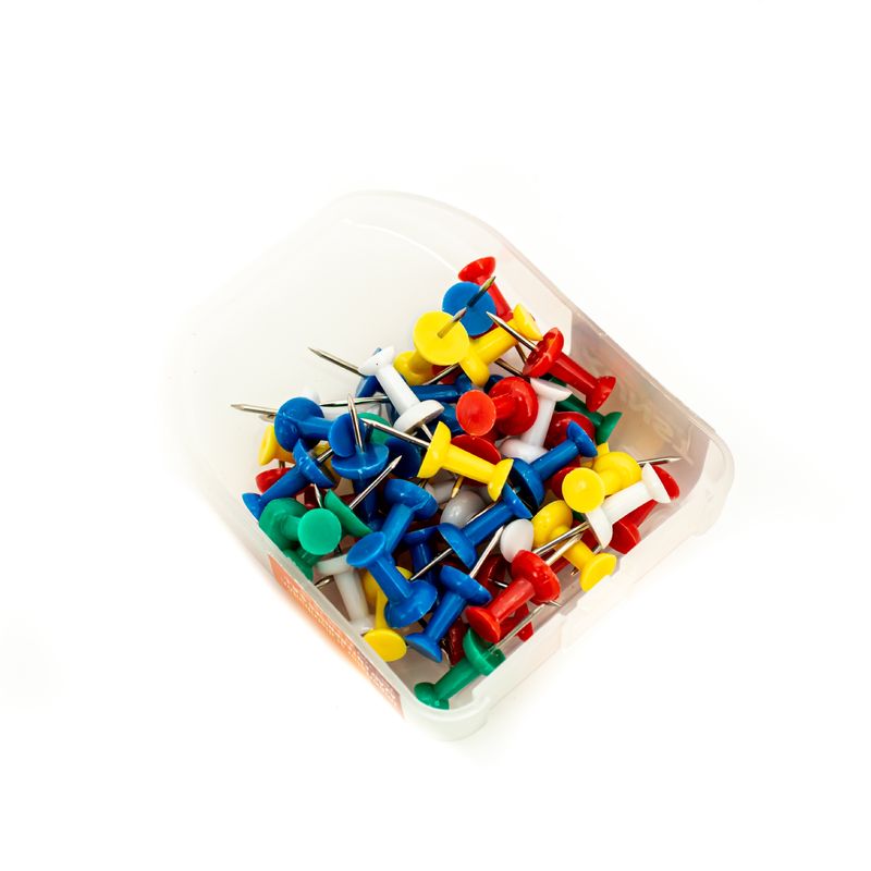 Carti si Birotica - Birotica - Accesorii de birou - Agrafe si capse - Set piuneze KUNST, pentru panou, 50 buc - Infinity.ro
