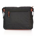 Fashion, accesorii si bijuterii - Femei - Accesorii femei - Genti si rucsacuri femei - Geanta umar Maya 36x12x29 cm, 300 gr, negru / maro - Infinity.ro