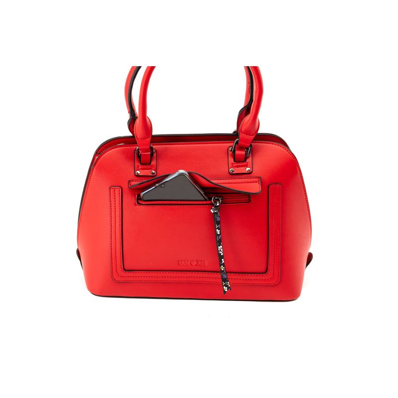 Fashion, accesorii si bijuterii - Femei - Accesorii femei - Genti si rucsacuri femei - Geanta dama Lamonza Amber nr.1 23x30x13 cm, 700 gr, rosie - Infinity.ro