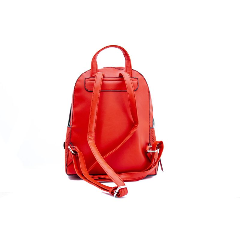 Fashion, accesorii si bijuterii - Femei - Accesorii femei - Genti si rucsacuri femei - Rucsac dama Lamonza Inna rosu 25x30x14 cm - Infinity.ro