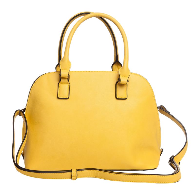 Fashion, accesorii si bijuterii - Femei - Accesorii femei - Genti si rucsacuri femei - Geanta dama Amber Model 1, 30x23x12 cm, galbena - Infinity.ro