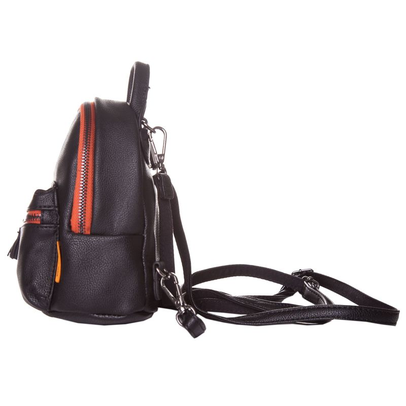 Fashion, accesorii si bijuterii - Femei - Accesorii femei - Genti si rucsacuri femei - Rucsac dama Daisy 17x16x9 cm negru - Infinity.ro