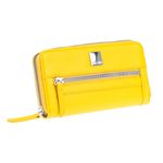 Fashion, accesorii si bijuterii - Femei - Accesorii femei - Portofele femei - Lamonza, portofel de dama, Vera, 19x3x10 cm, Galben - Infinity.ro