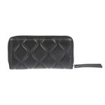 Fashion, accesorii si bijuterii - Femei - Accesorii femei - Portofele femei - LAMONZA PORTOFEL DE DAMA NATALIA 20X10X2.5 CM NEGRU - Infinity.ro