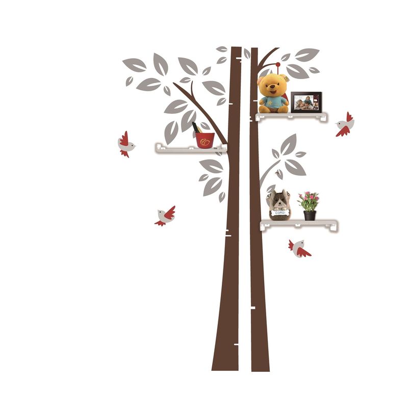 Casa si Gradina - Decoratiuni - Decoratiuni perete - Sticker copac cu rafturi MAXTAR - Infinity.ro