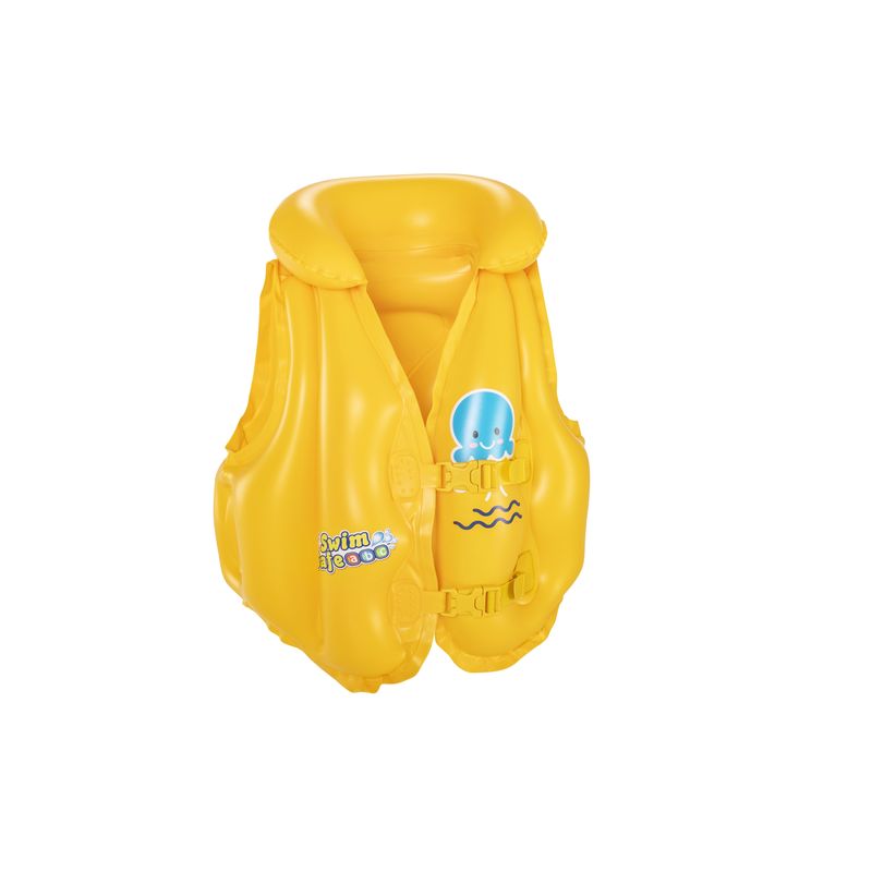 Jucarii, Copii si Bebe - Jucarii si jocuri - Jucarii de exterior - Colaci, ochelari si accesorii inot copii - BESTWAY VESTA INOT GONGLABILA SWIN SAFE 51X46 CM - Infinity.ro