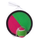 Sport si Outdoor - Sporturi cu paleta - Tenis de masa - Palete si mingi tenis de masa - Set palete Maxtar, Roz/Verde, 20x20x5 cm - Infinity.ro