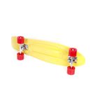 Sport si Outdoor - Role, trotinete si skateboard - Placi de rulat - Skateboard - Skateboard Maxtar Lightning, Galben, 71 x 20 cm - Infinity.ro