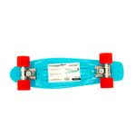 Sport si Outdoor - Role, trotinete si skateboard - Placi de rulat - Skateboard - Skateboard Maxtar Chase, turcoaz cu rosu, 57x15 cm - Infinity.ro