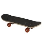 Sport si Outdoor - Role, trotinete si skateboard - Placi de rulat - Skateboard - Skateboard Maxtar, Negru/Galben, 56x15 cm - Infinity.ro