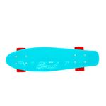 Sport si Outdoor - Role, trotinete si skateboard - Placi de rulat - Skateboard - Skateboard Maxtar Chase, turcoaz cu rosu, 57x15 cm - Infinity.ro
