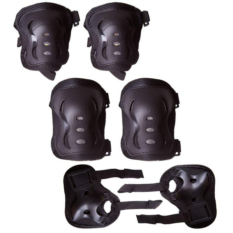 Sport si Outdoor - Echipament Sportiv - Accesorii echipament sportiv - Protectii sport - MAXTAR SET PROTECTII COATE, GENUNCHI SI BRATE, MARIME L, NEG - Infinity.ro