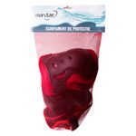 Sport si Outdoor - Echipament Sportiv - Accesorii echipament sportiv - Protectii sport - Set protectii Maxtar, Rosu, 26x15x8 - Infinity.ro