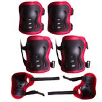 Sport si Outdoor - Echipament Sportiv - Accesorii echipament sportiv - Protectii sport - Set protectii Maxtar, Rosu, 24x16x7 - Infinity.ro