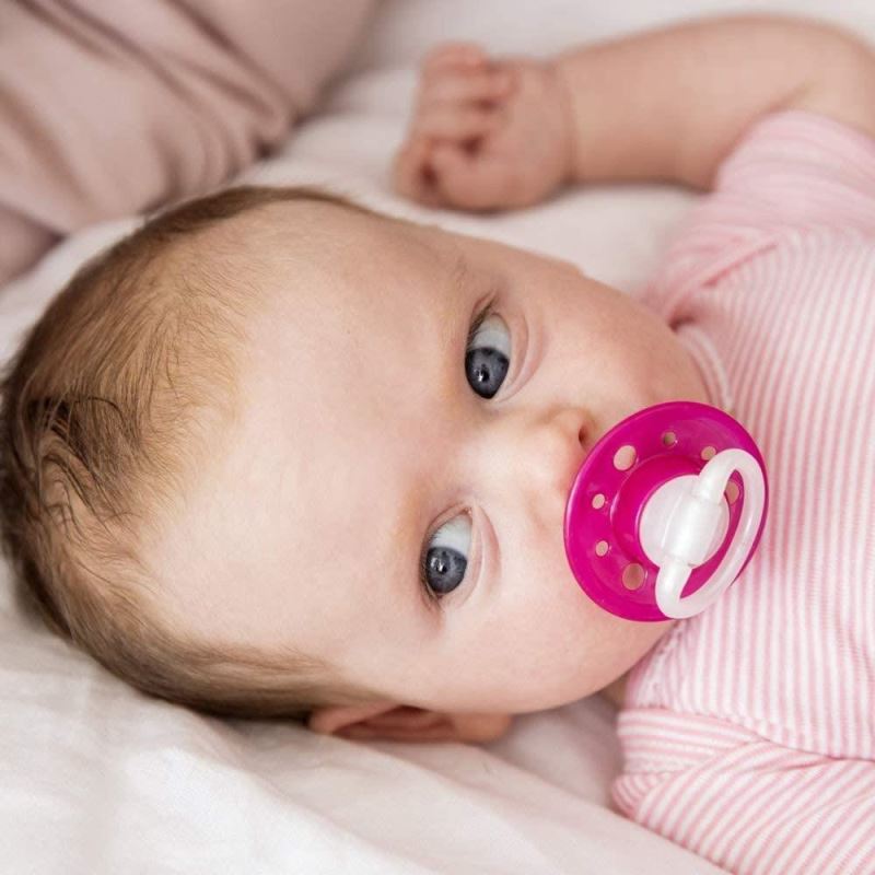 Jucarii, Copii si Bebe - Hrana si alaptare - Biberoane, suzete si accesorii hranire - Suzete si accesorii - Suzeta latex Cherry Girl, 6+ luni, nip 91003 - Infinity.ro