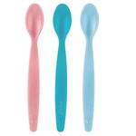 Jucarii, Copii si Bebe - Hrana si alaptare - Biberoane, suzete si accesorii hranire - Articole hranire bebelusi - Set 3 lingurite termosensibile MagicSpoon, 3+ luni, Reer 23012 - Infinity.ro