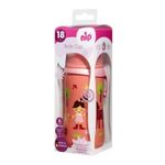Jucarii, Copii si Bebe - Hrana si alaptare - Biberoane, suzete si accesorii hranire - Cani, pahare si accesorii bebe - Cana de baut Kids Cup Girl, adaptor de baut antipicurare push-pull, clip de prindere, 330 ml, de la 18 luni, nip 35052 - Infinity.ro