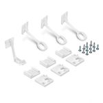 Casa si Gradina - Mobilier - Mobilier copii - Sisteme de siguranta - Sigurante pentru sertare si usi de dulapuri, 3 bucati, albe, Reer 71060 - Infinity.ro