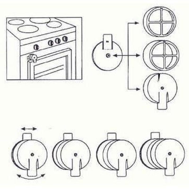 Casa si Gradina - Mobilier - Mobilier copii - Sisteme de siguranta - Protectie deschidere usa cuptor REER 7805.9 - Infinity.ro