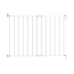 Casa si Gradina - Mobilier - Mobilier copii - Tarcuri copii - Poarta de siguranta extensibila Noma, 62–102 cm, metal alb, N93361 - Infinity.ro