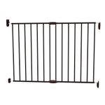 Casa si Gradina - Mobilier - Mobilier copii - Sisteme de siguranta - Poarta de siguranta extensibila Noma, 62 – 102 cm, metal negru, N93330 - Infinity.ro