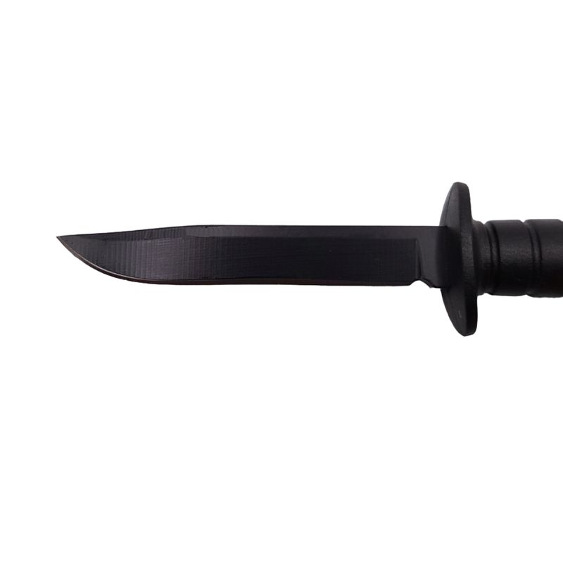 Casa si Gradina - Bucatarie si vesela - Vesela si tacamuri - Cutite si seturi de cutite - Cutit tactic de vanatoare IdeallStore®, Military Convoy, 10 cm, negru, teaca cu lant inclusa - Infinity.ro