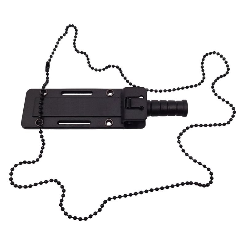 Casa si Gradina - Bucatarie si vesela - Vesela si tacamuri - Cutite si seturi de cutite - Cutit tactic de vanatoare IdeallStore®, Military Convoy, 10 cm, negru, teaca cu lant inclusa - Infinity.ro