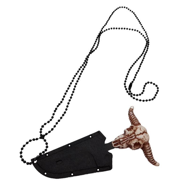 Casa si Gradina - Bucatarie si vesela - Vesela si tacamuri - Cutite si seturi de cutite - Cutit tactic de vanatoare IdeallStore®, Death Spike, 9.5 cm, negru, teaca cu lant inclusa - Infinity.ro