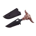 Casa si Gradina - Bucatarie si vesela - Vesela si tacamuri - Cutite si seturi de cutite - Cutit tactic de vanatoare IdeallStore®, Death Spike, 9.5 cm, negru, teaca cu lant inclusa - Infinity.ro