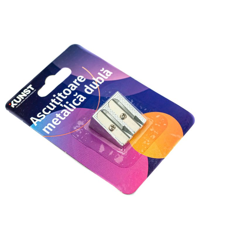 Carti si Birotica - Birotica - Instrumente de scris - Accesorii instrumente de scris - Kunst Ascutitoare Metalica Dubla - Infinity.ro