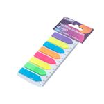 Carti si Birotica - Papetarie - Notite autoadezive - Etichete indexare KUNST cu rigla, 8 culori x 25 file - Infinity.ro