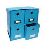 Casa si Gradina - Mobilier - Organizare si depozitare - Cutii depozitare - Cutie depozitare Kunst cu sertare pentru CD/DVD, 32cm - Infinity.ro