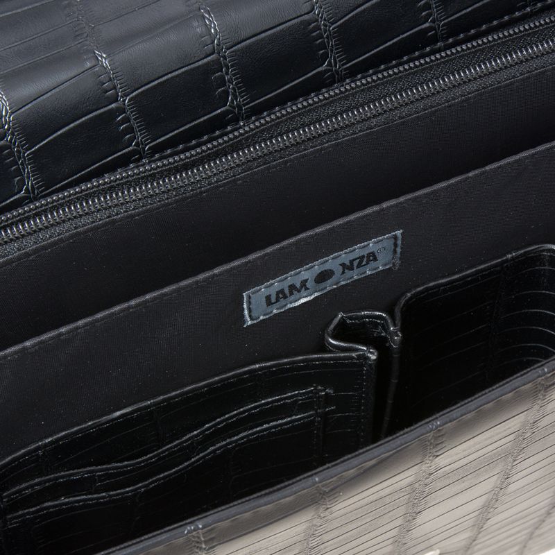 Fashion, accesorii si bijuterii - Copii - Accesorii copii - Genti si rucsacuri copii - Servieta Cambridge 42x31x14 cm, neagra - Infinity.ro