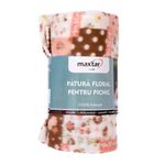 Casa si Gradina - Textile si covoare - Pături și cuverturi - Pături - Patura fleece picnic Maxtar Floral 130 x 170 cm - Infinity.ro