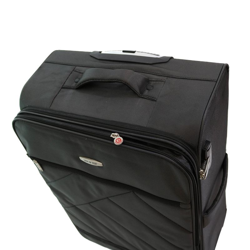 Sport si Outdoor - Articole de voiaj - Trolere - Troler Glamour 78x48x28 cm 3.8 kg Gri - Infinity.ro