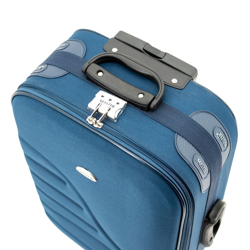 Sport si Outdoor - Articole de voiaj - Trolere - Troler Master Alpha Albastru 66x41x18 cm - Infinity.ro