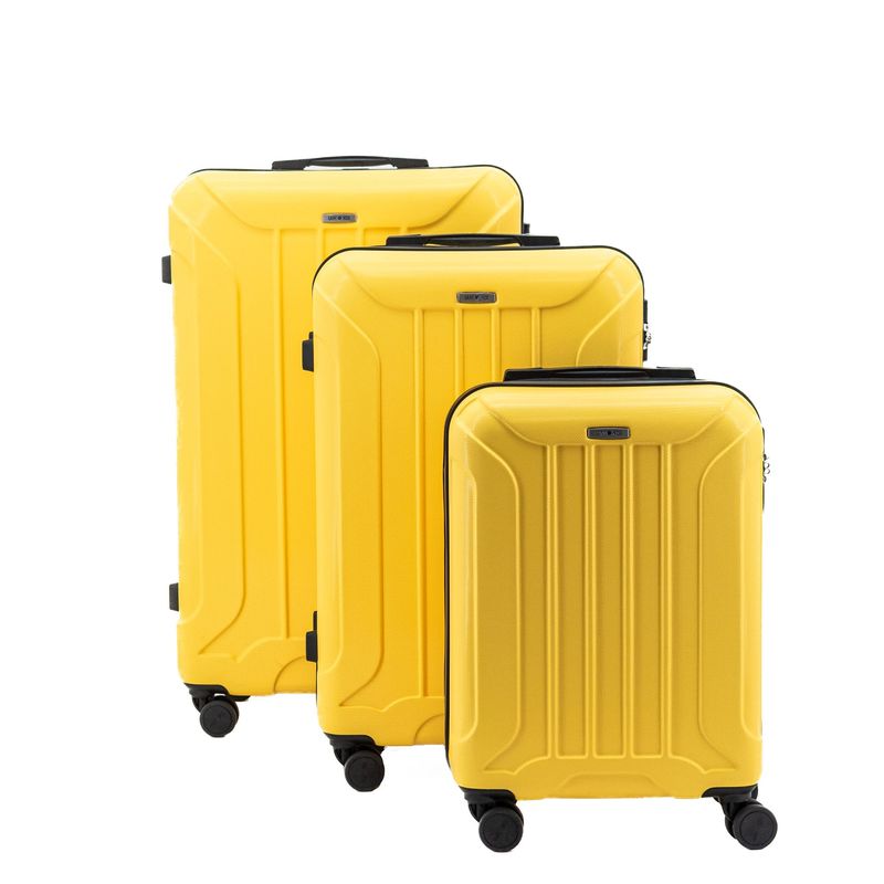 Sport si Outdoor - Articole de voiaj - Trolere - Troler Capri 78x50x28 CM, 4.4 kg, galben - Infinity.ro