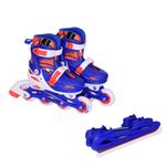 Sport si Outdoor - Role, trotinete si skateboard - Role copii - Role Maxtar, 3 in 1 Universal, 30-33, albastru - Infinity.ro