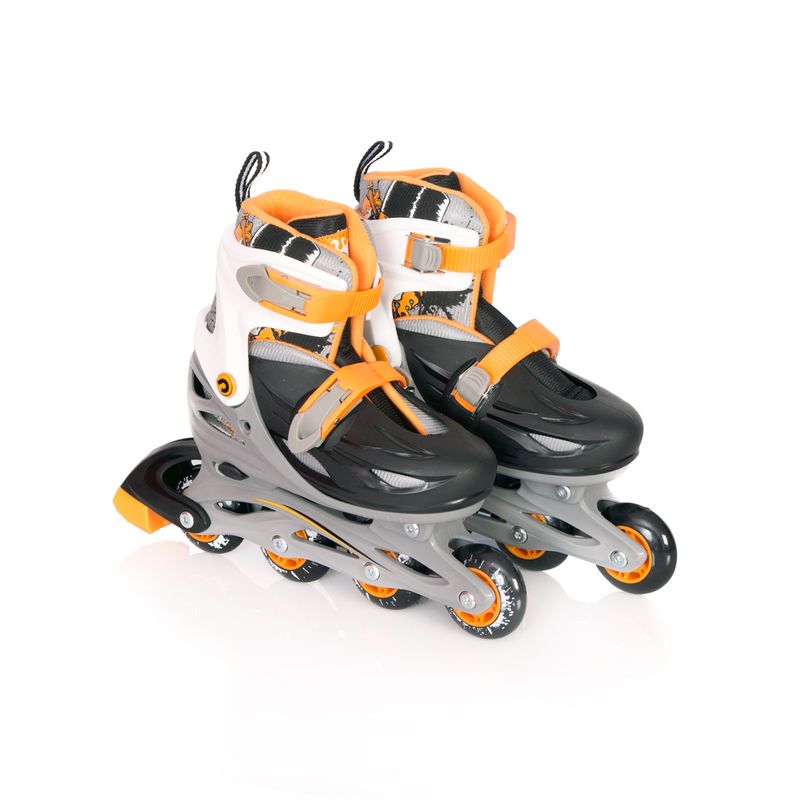 Sport si Outdoor - Role, trotinete si skateboard - Role copii - Role/Patine reglabile Maxtar 30-33 Gri/Negru - Infinity.ro