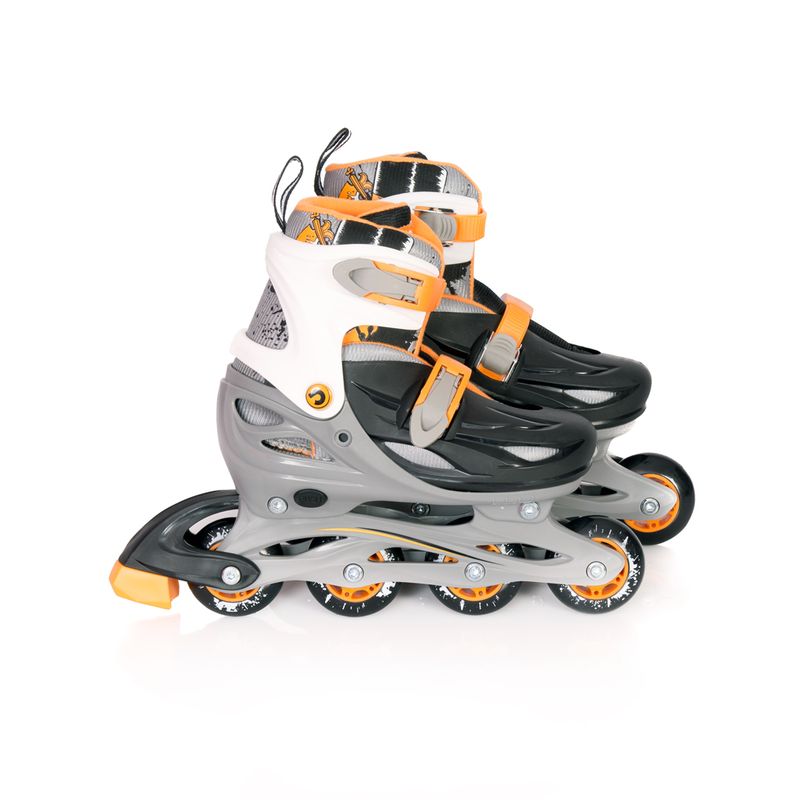 Sport si Outdoor - Role, trotinete si skateboard - Role copii - Role/Patine reglabile Maxtar 30-33 Gri/Negru - Infinity.ro