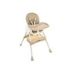 Casa si Gradina - Mobilier - Scaune si fotolii - Scaune - Scaun de masa pentru bebelusi, 3 in 1, bej, max 20 kg, 60x75x92 cm, Kruzzel - Infinity.ro