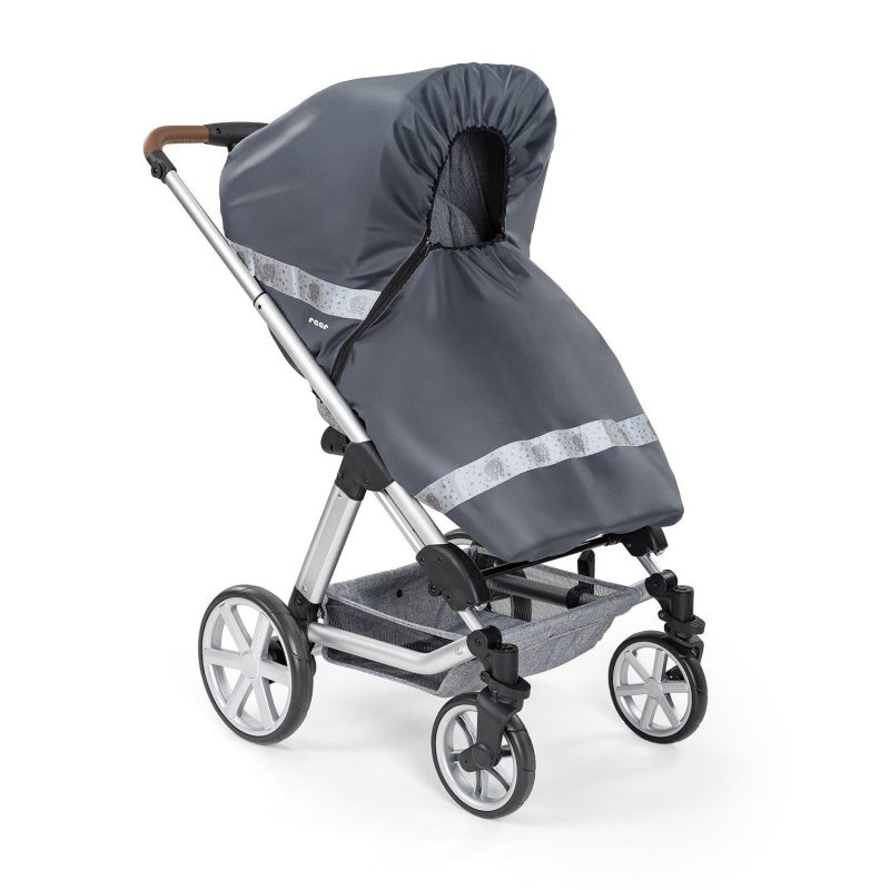 Jucarii, Copii si Bebe - Carucioare si articole de transport - Accesorii transport copii - Protectie de ploaie universala cu fermoar pentru carucioare RainSafe Classic+ REER 84031 - Infinity.ro