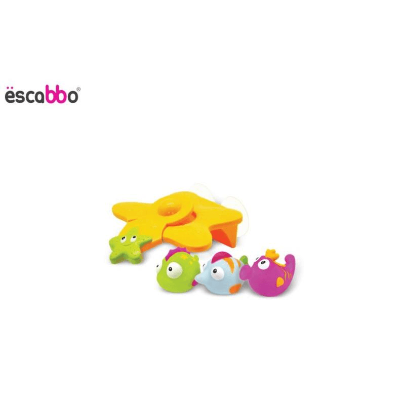 Jucarii, Copii si Bebe - Igiena si ingrijire - Baia bebelusului - Cadite bebe si accesorii baie - Jucarie de baie Catapulta ESCABBO 37038 - Infinity.ro