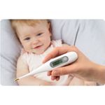Jucarii, Copii si Bebe - Igiena si ingrijire - Accesorii ingrijire copii - Termometre copii - Termometru medical digital antialergic cu masurare rapida Reer ClassicTemp 98102 - Infinity.ro